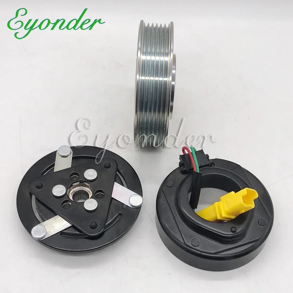 A/C compresseur poulie d'embrayage pour PEUGEOT 3008 508 5008 6453ZE 6453ZS 648757 648756 648754 648