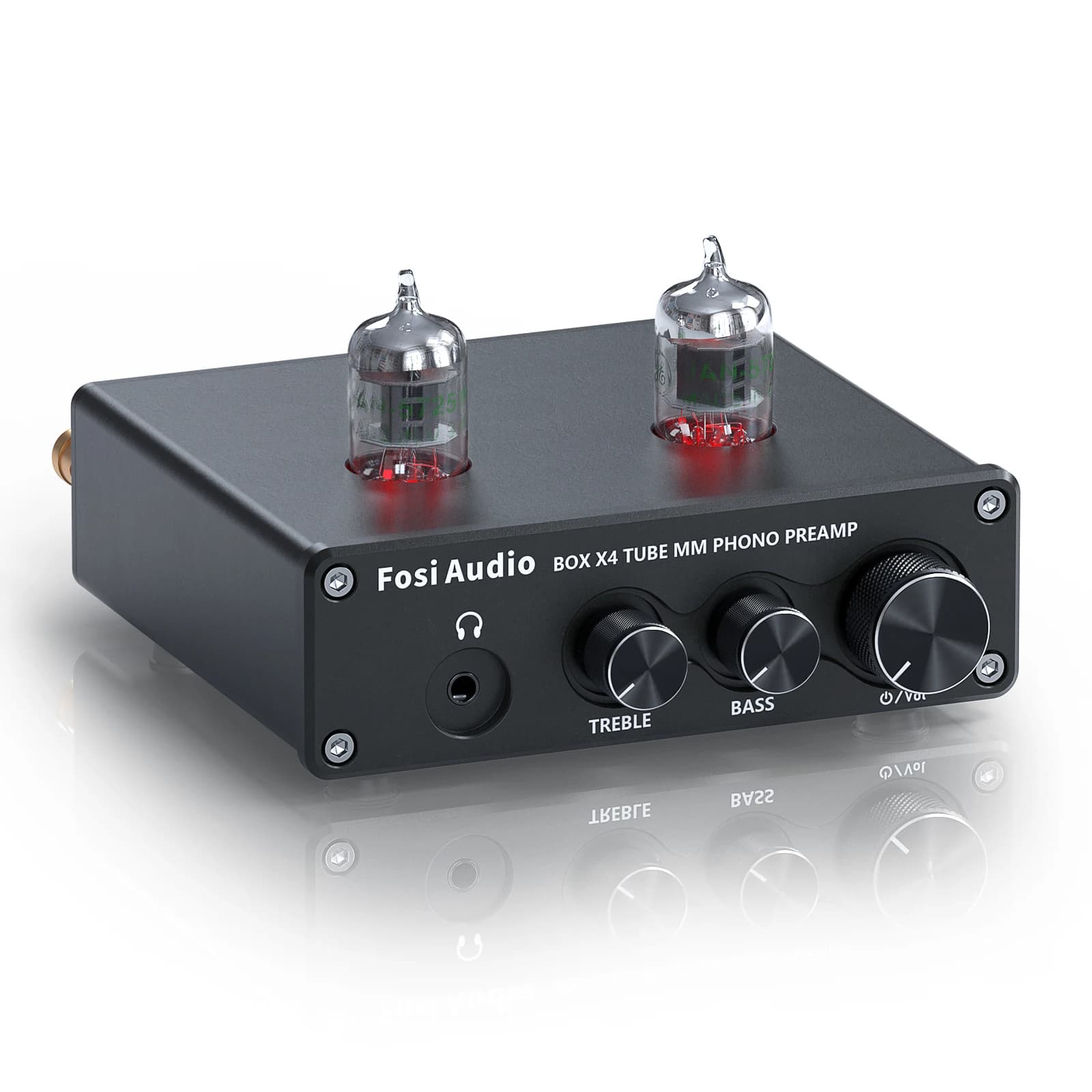 Préamplificateur phono Hifi Fosi Audio BOX X4 pour tourne-disque avec amplificateur à tubes