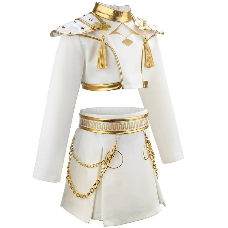 Ensemble de spectacle de danse pour filles, 3 pièces, ensemble de costumes de carnaval Cosplay, ense