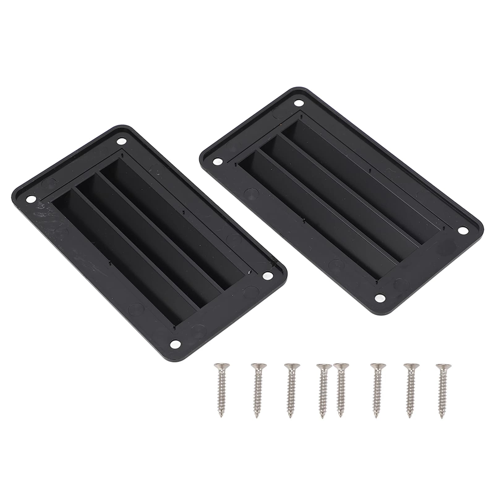 2 pièces persienne d'aération RV professionnel salle de bains bureau Grille de sortie de Ventilation