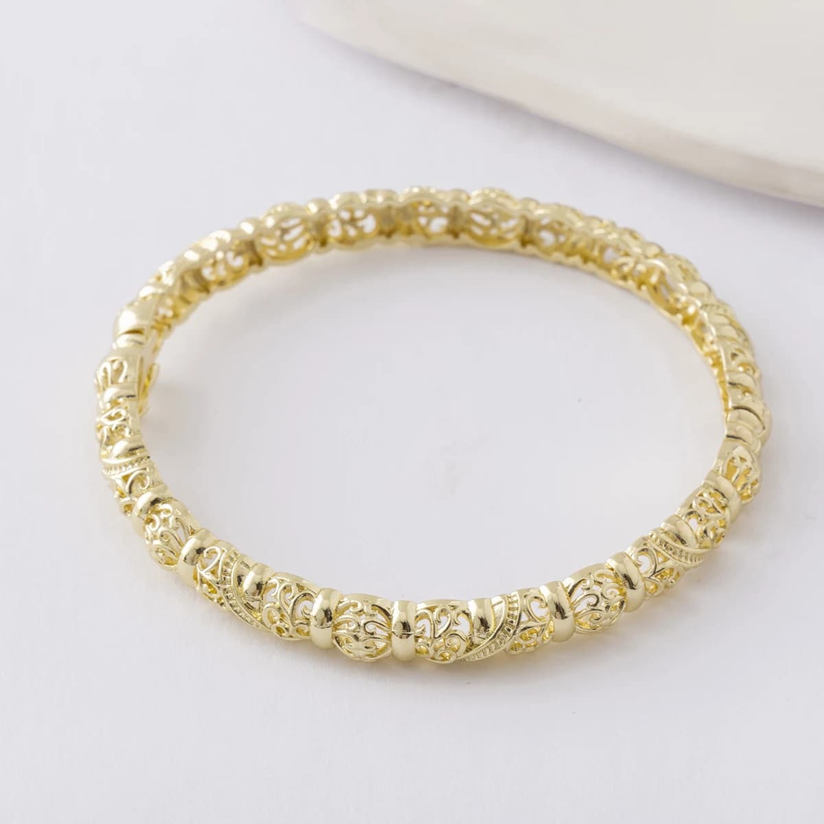 LUIZADA nouveau Vintage indien femmes Bracelet mariage africain luxe plaqué or mariée exquis chanceu