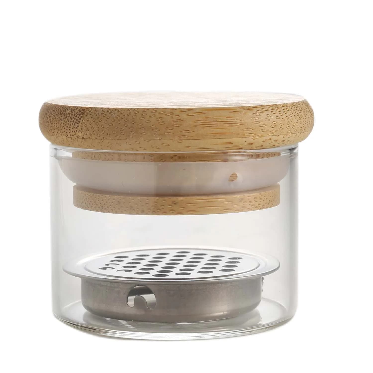 Tasse de nettoyage de brosse à ongles, stylo de lavage, tasse de brosse avec Base en maille en acier