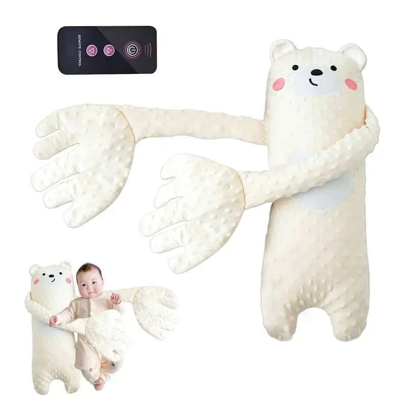 Jouet électrique de sommeil pour bébé, télécommande de 65cm, poupées apaisantes en peluche en forme 