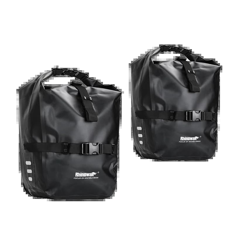 Rhinowalk 7L-15L vélo sacoche 100% étanche avant support sac arrière vélo porte-bagages cyclisme Bag