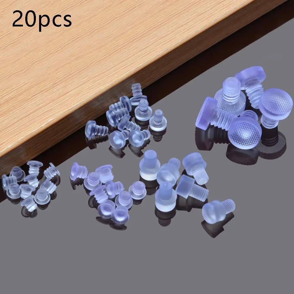 Pare-chocs de porte anti-collision en caoutchouc, accessoires de meubles, tige en caoutchouc, boucho