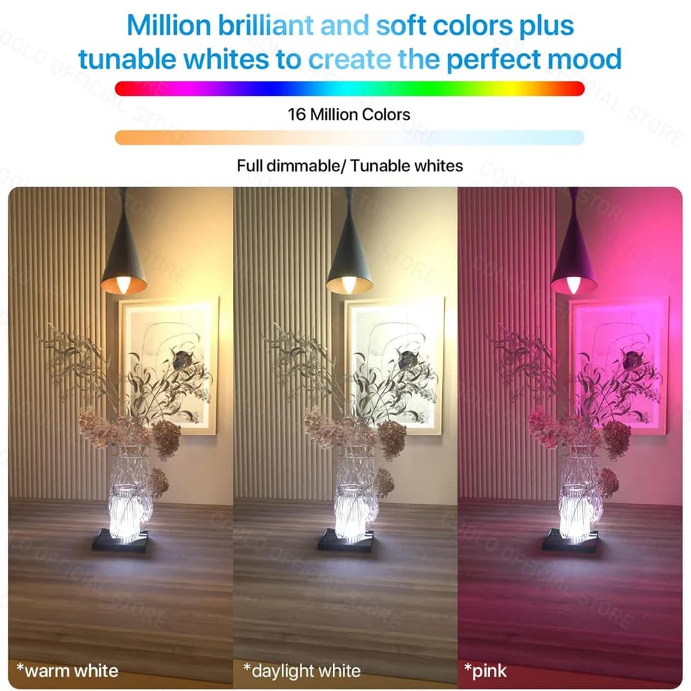 Ewelink E14 ampoule Led Wifi intelligente Zigbee RGBCW lampe à bougie fonctionne avec Alexa Amazon G