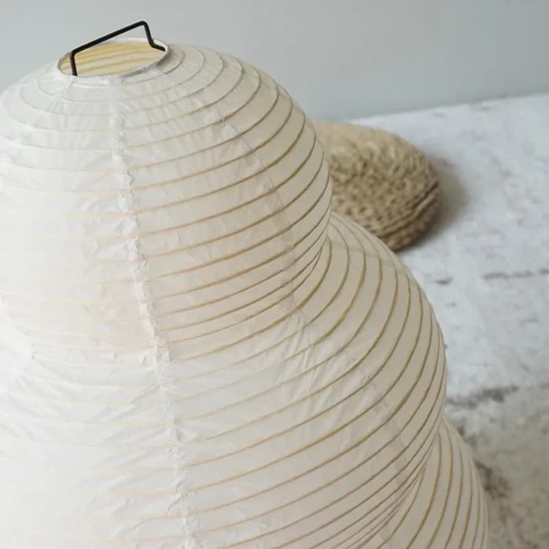 Lampe de Table au Design japonais, papier de riz blanc, lampes de bureau décoratives pour chambre à 