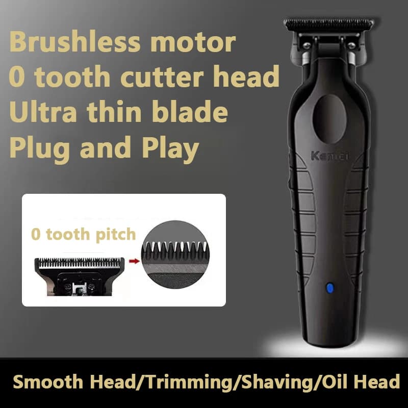 Tondeuse à cheveux professionnelle Kemei KM-2299, 1200 mAh, tondeuse à cheveux électrique rechargeab