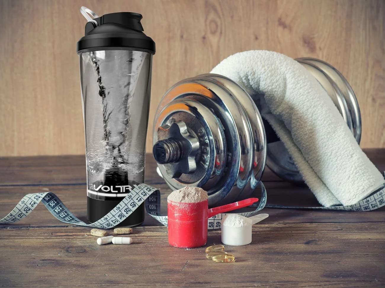 Bouteille de secoueur de protéines électrique de qualité supérieure, tasse de mélangeur Portable, ta