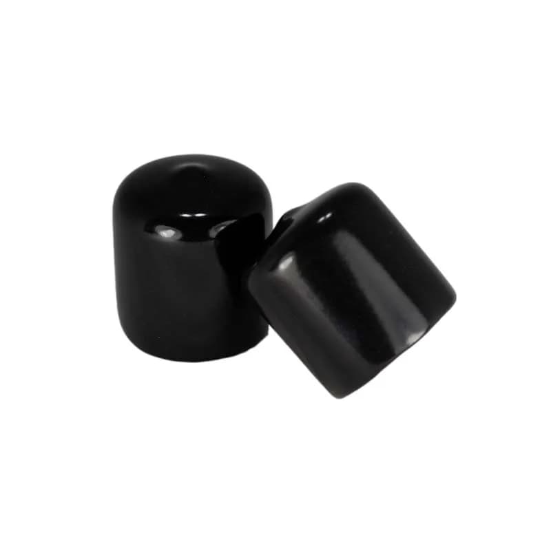 Bouchon d'étanchéité en vinyle PVC 3-25mm, 50 pièces, bouchon d'extrémité de tuyau en caoutchouc, bo