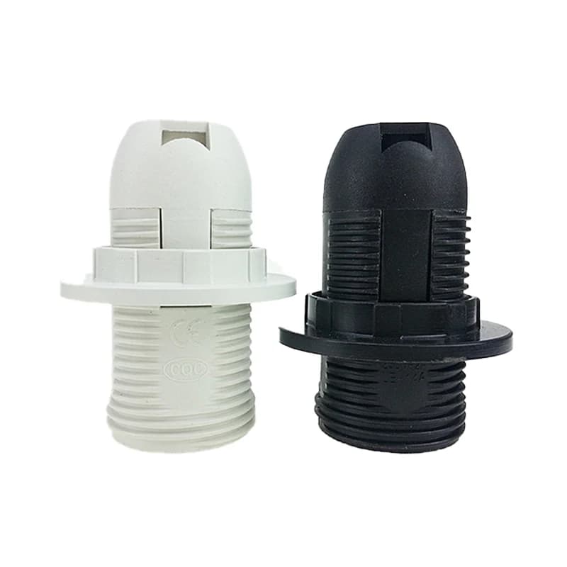 Douille de lampe LED E14 E27, support de puissance, convertisseur de douille électrique suspendue, a