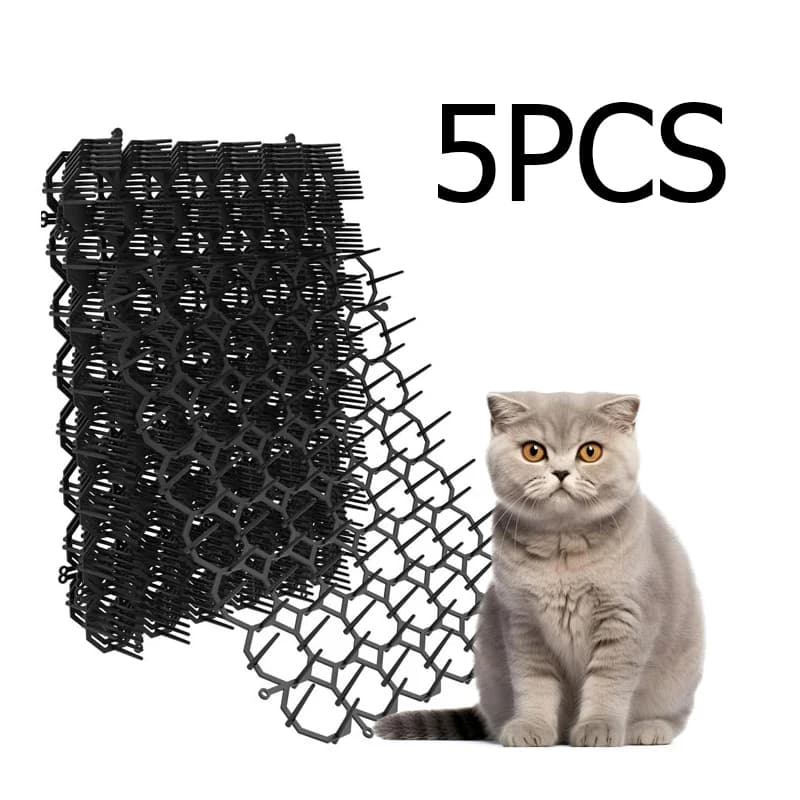 Paquet de 12 tapis de dissuasion pour chat tapis de dissuasion pointes plantes meubles d'intérieur c