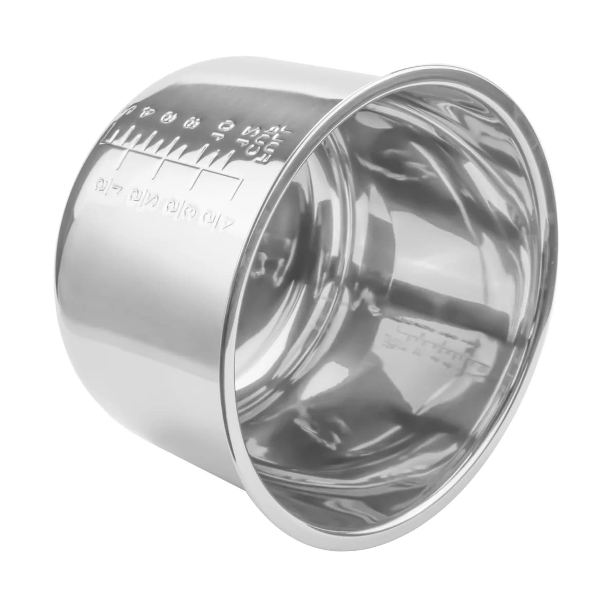 Doublure intérieure en acier inoxydable pour autocuiseur, pot pour riz, minute, 6l