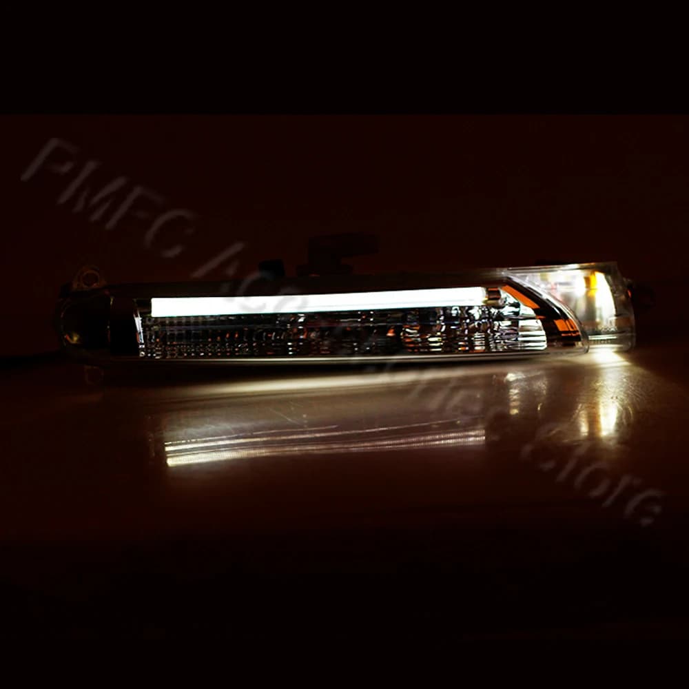 R-AUTO 7L5941181E 7L5941182E feux de jour conduite pare-chocs avant LED antibrouillard pour Porsche 