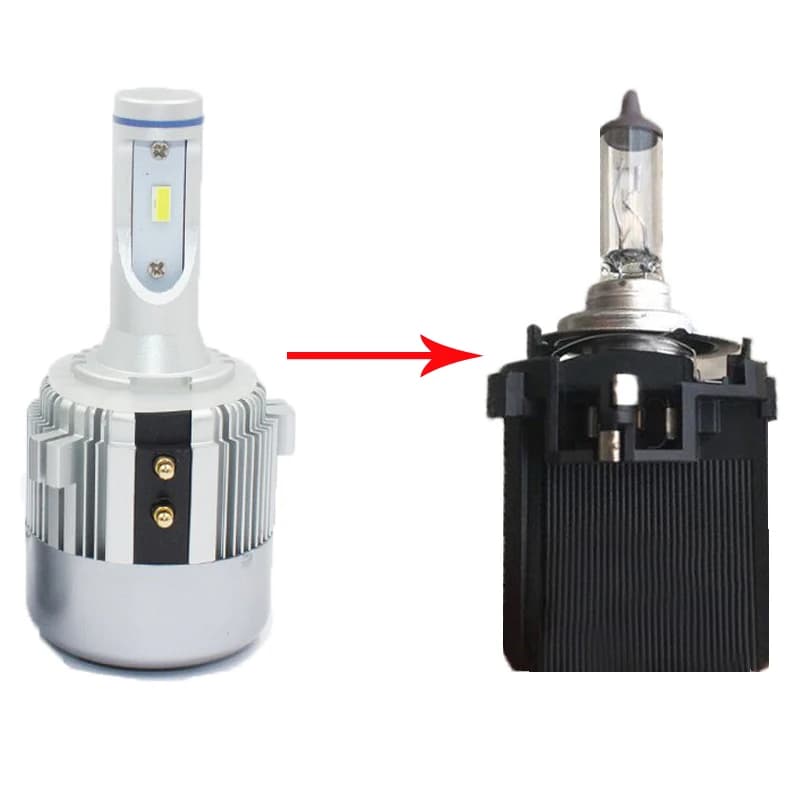 Ampoule de Sauna à LED pour Voiture, Phares Antibrouillard, Canbus, 6000k, pour Golf 6, 7