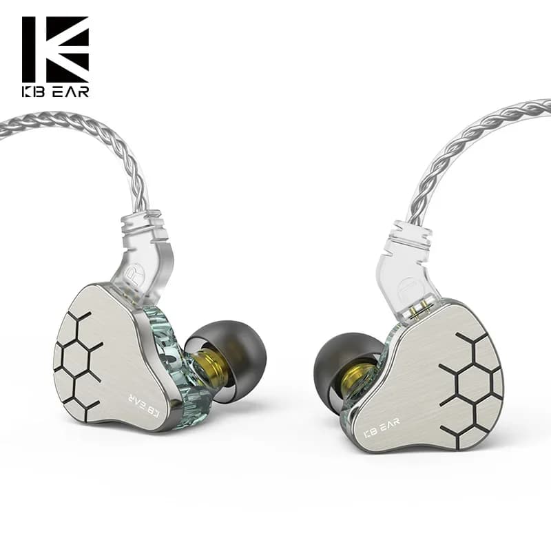KBEAR Lark hybride 1DD + 1BA pilote écouteur câble casque Sport musique dans l'oreille moniteur fila