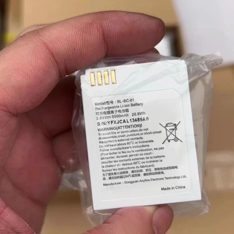 Batterie de caméra de sécurité domestique BL-BC-01 pour batterie numérique Ezviz C3A 3.8V/5500mAh