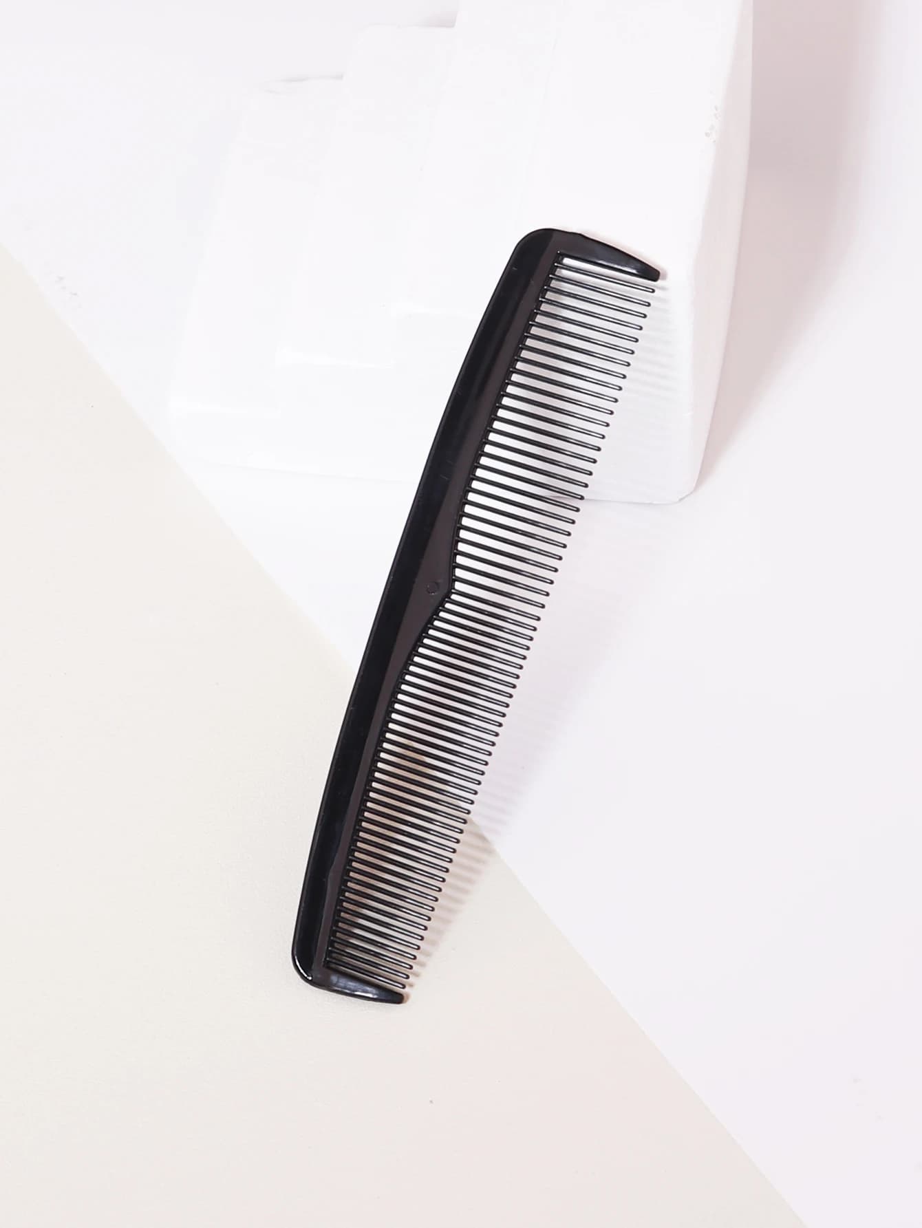 Peignes à cheveux à dents denses, antistatiques, portables, en plastique, double face, pour salon, o