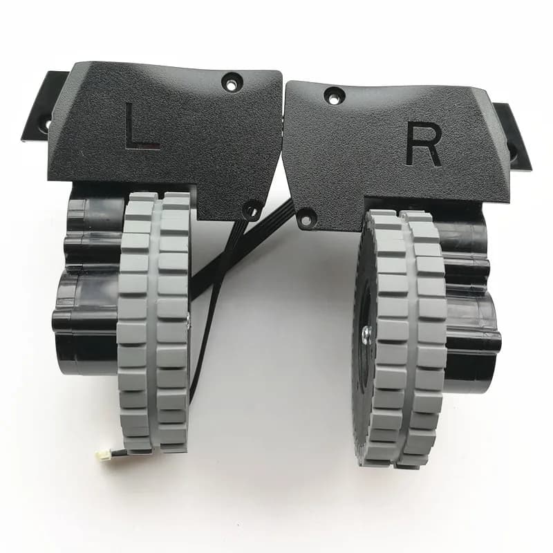 Ensemble moteur de roue droite gauche pour aspirateur robot SilverCrest SSRA1, pièces de rechange, m