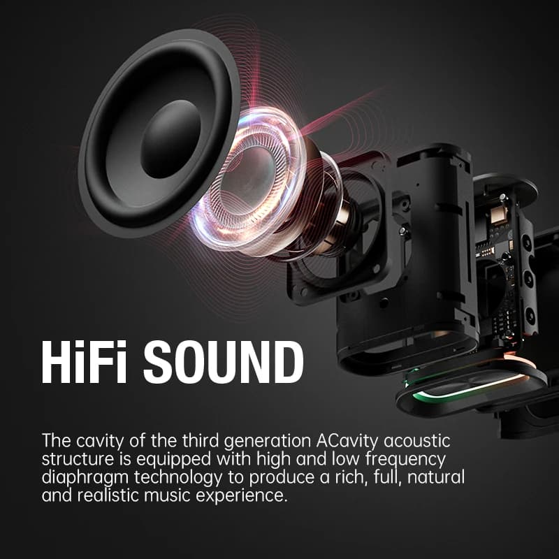 Sanag M13S haut-parleur Bluetooth 5W IPX7 étanche Mini extérieur Portable APP contrôle haut-parleurs