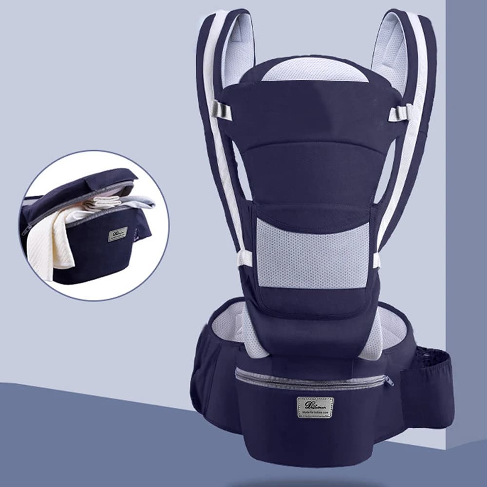 Sac à dos Kangourou Ergonomique pour Nouveau-né, Siège de Bébé, Voyage