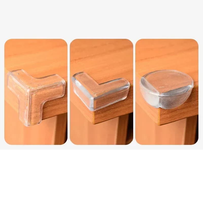 4/10 pièces enfants Anti Collision coin bord Protection gardes bébé sécurité coin Silicone protecteu