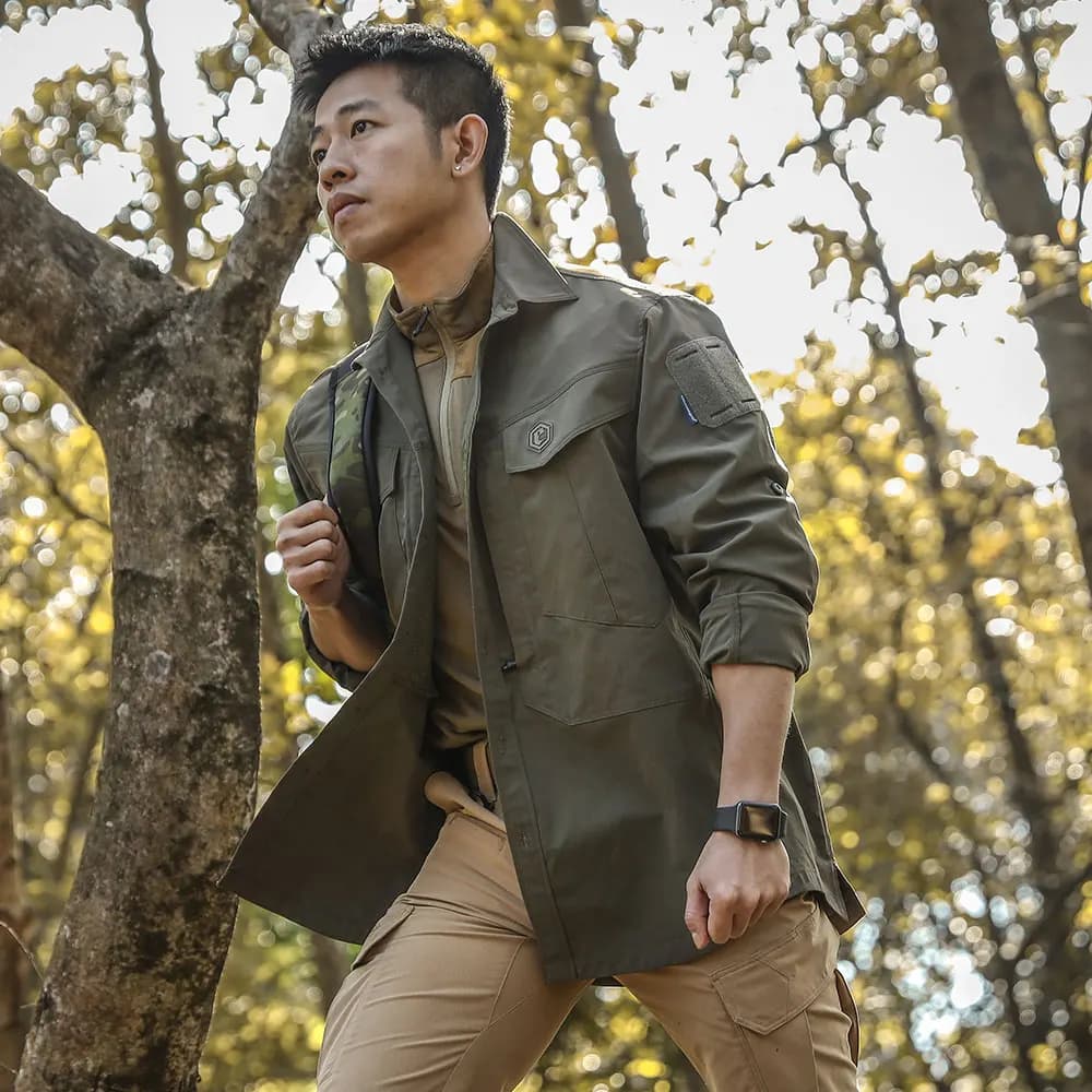 Emersongear bleu étiquette Persecutor chemise tactique hommes manches longues T-shirts hauts chasse 