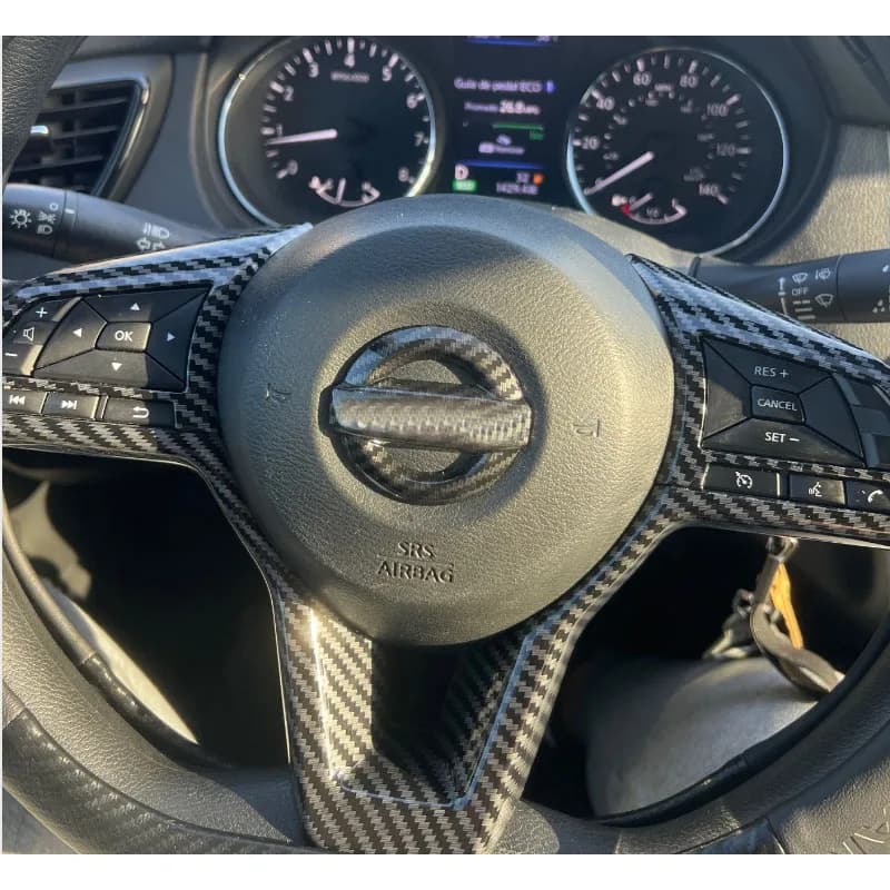 Protection de Volant de Voiture My Good Car, Compatible avec Nissan Qashqai J11 Dualis 2 X-trail Xtr