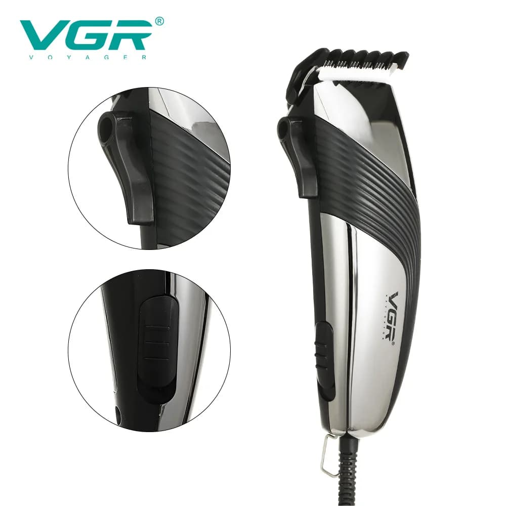Vgaz121-Tondeuse à cheveux électrique professionnelle réglable pour hommes, machine de coupe de chev