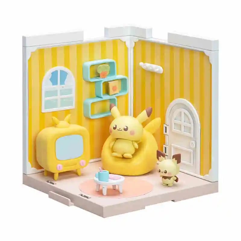 Véritable Takara Tomy Pokemon Poke maison de paix cuisine salle de bain boutique Pikachu Starzora Pa