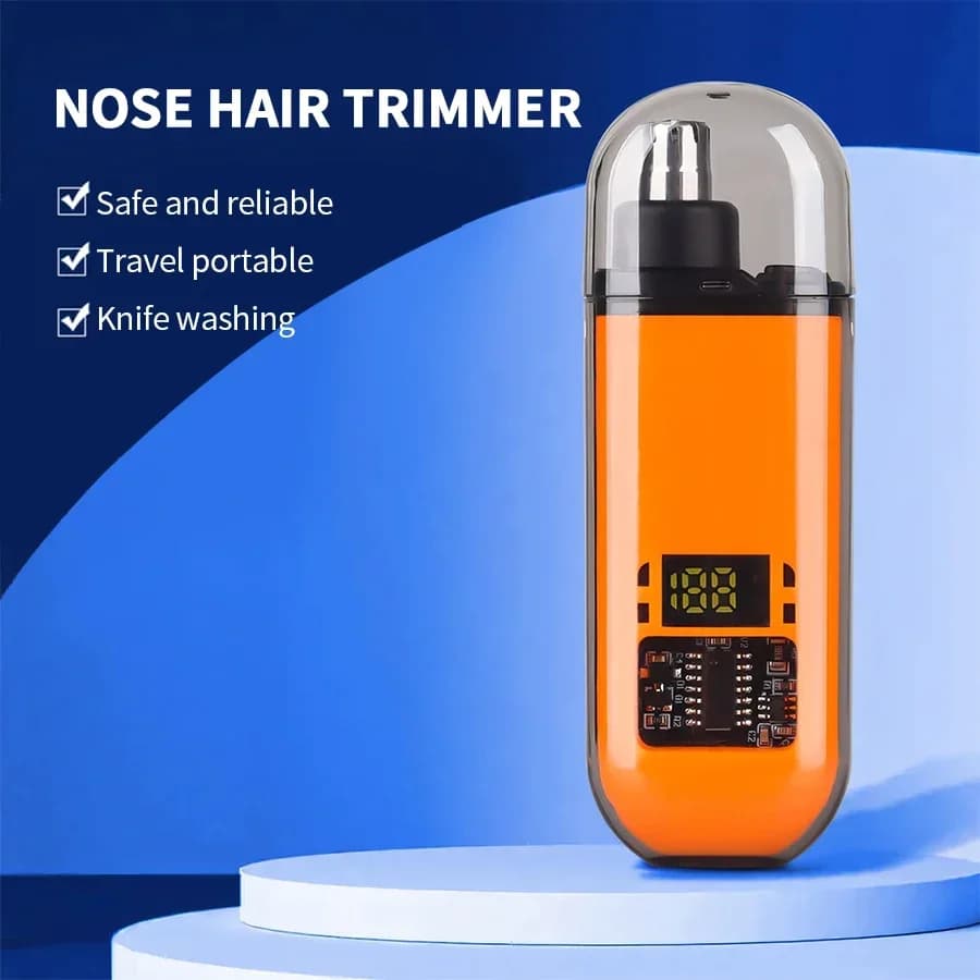 Mini tondeuse à cheveux électrique pour le nez, Rechargeable, multi-cinétique, 2 en 1, unisexe, enti