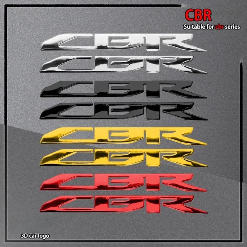 Autocollants de moto avec emblème 3D, insigne, décalcomanie, logo précieux suréWer, accessoires Hond