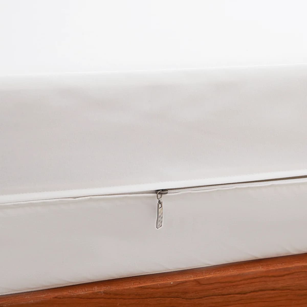 Protecteur de matelas imperméable avec fermeture éclair, housse de matelas douce, respirante et sile
