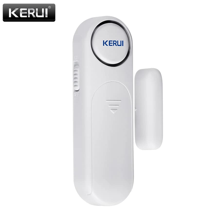 KERUI D121-Capteur magnétique sans fil pour porte et fenêtre, système d'alarme de sécurité domestiqu