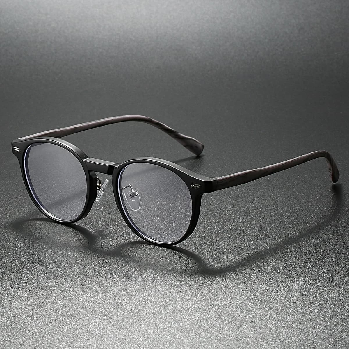 KAMMPT Vintage lunettes rondes mode rétro bleu lumière bloquant lunettes à la mode Design élégant co