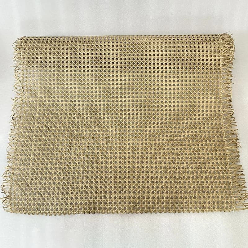 Rouleau de sangle en plastique et rotin indonésien, nouvelles couleurs, feuille de osier, chaise d'e