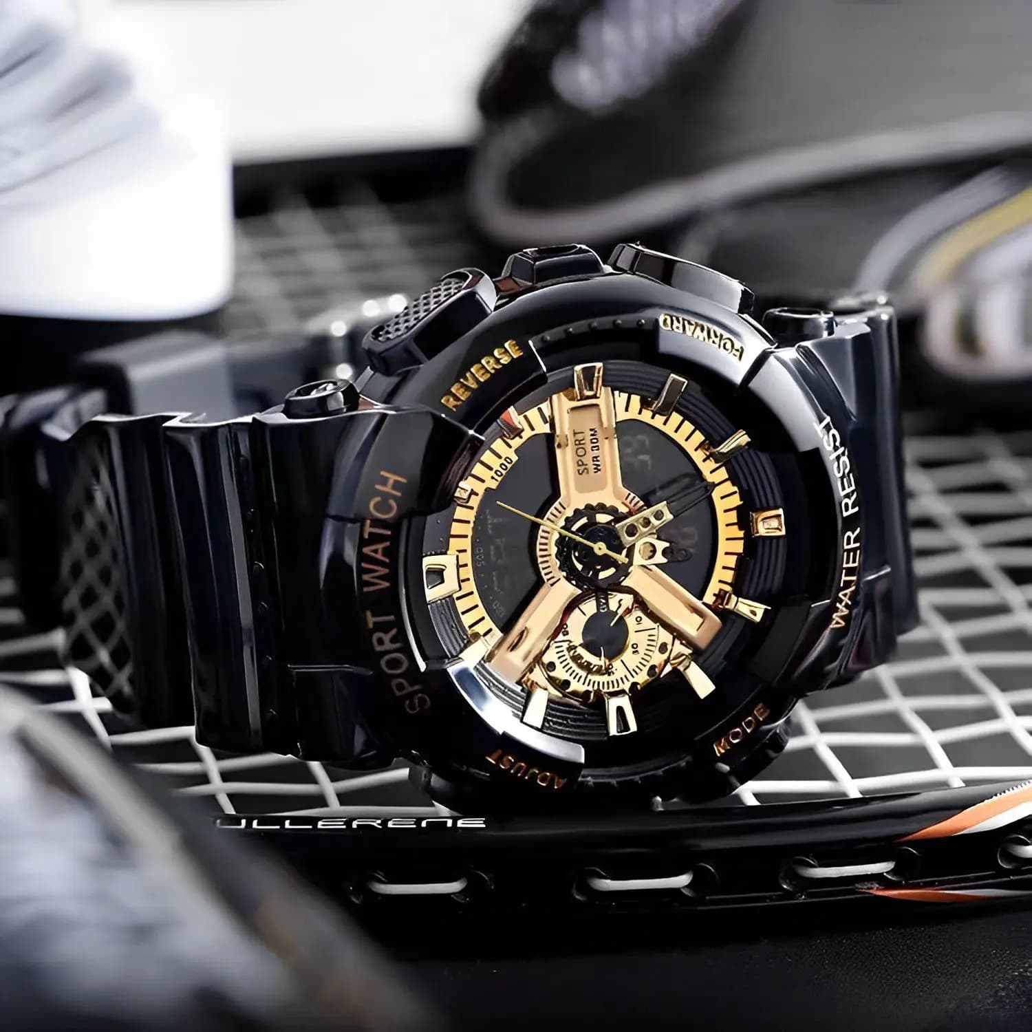 Montre de sport électronique multifonction pour hommes, montres pour jeunes, tendance de la mode