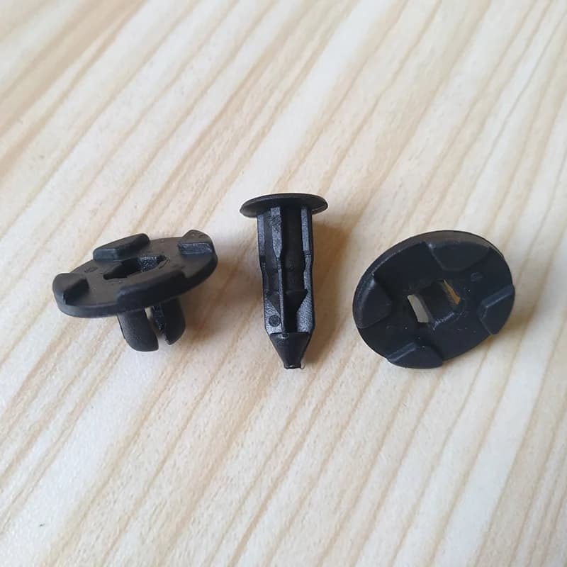 Clips de Garniture en Plastique de 8mm pour Doublures d'Arc de Roue Nissan, Bouclier de Baie de Mote
