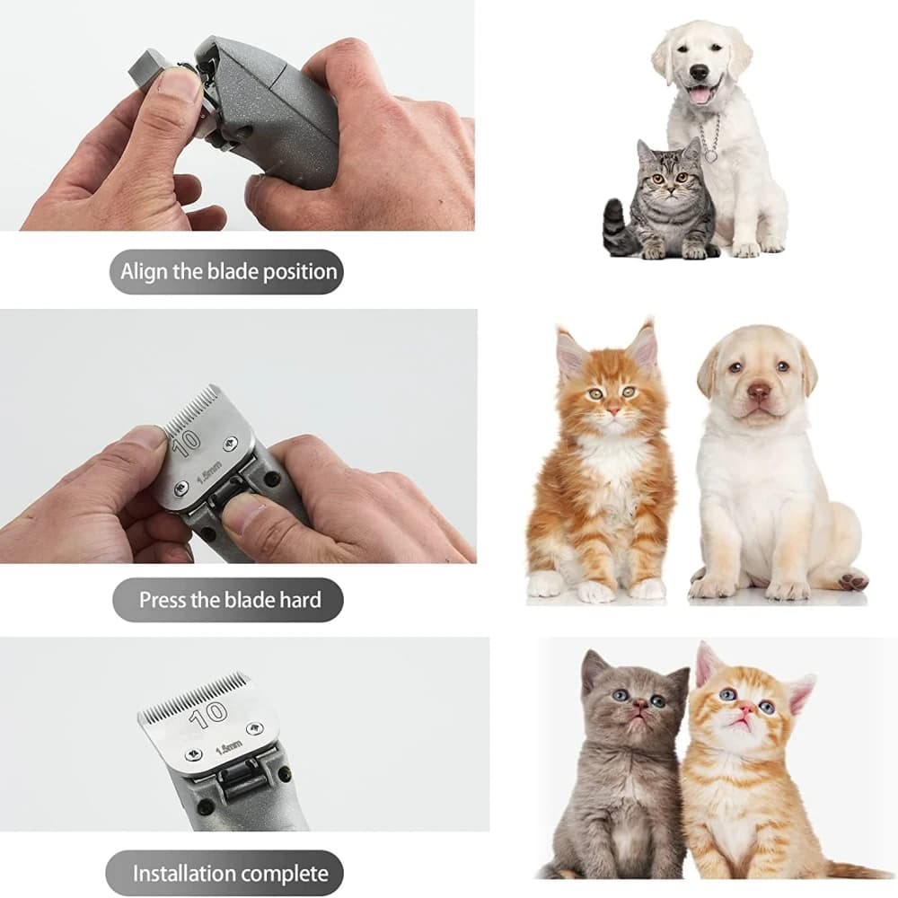 Lame de rechange professionnelle pour tondeuse à animaux de compagnie, A5, adaptée à la plupart des 