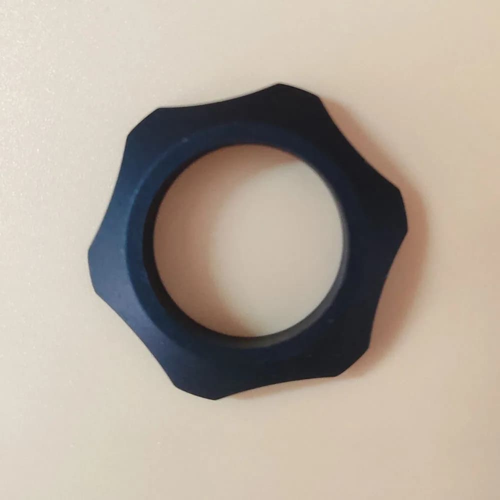 Anneau tactique en silicone Convoy pour lampe de poche adapté aux diamètres de 24 à 27 mm