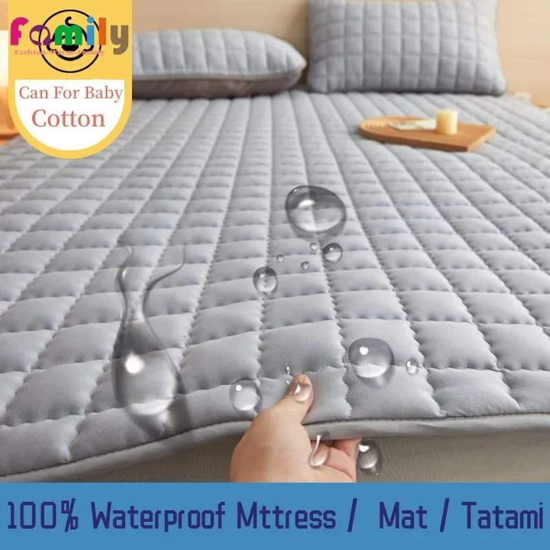 Matelas imperméables 100%, ultra-fin et pliable, en coton, pour chambre à coucher, Tatami, hôtel, si