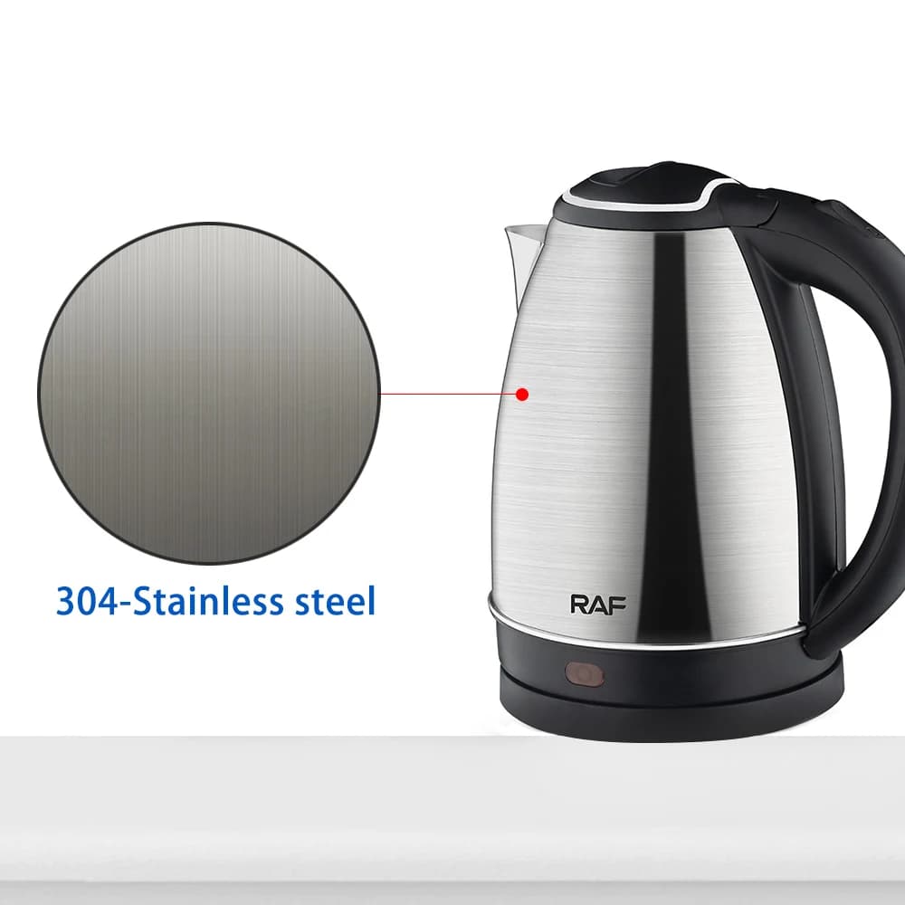 Bouilloire électrique 2L en acier inoxydable, appareils de cuisine, bouilloire intelligente, sifflet