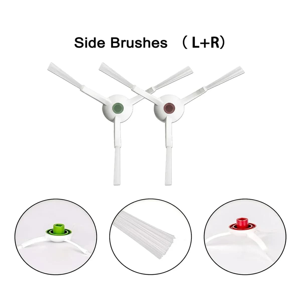Accessoires pour aspirateur robot Ecovacs Deebot T20 OMNI T20e T20 Pro, brosse latérale principale, 
