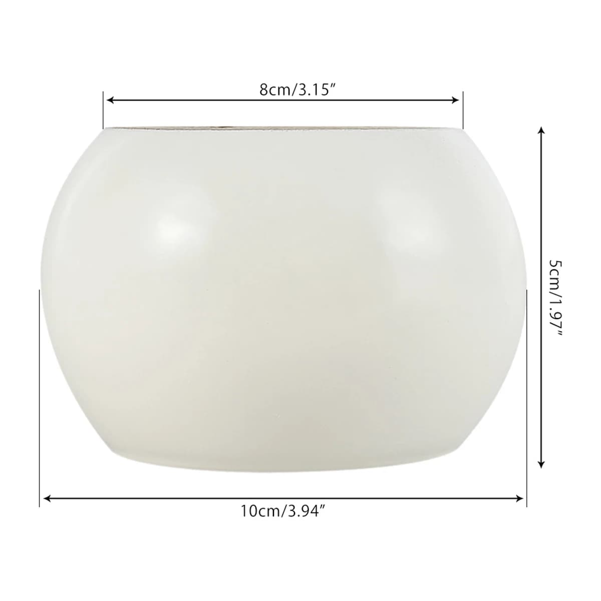 Pieds de Meubles en Bois Massif, de Forme Ronde, pour Chignon, de 5cm de Haut, 10x5cm, 4 Pièces