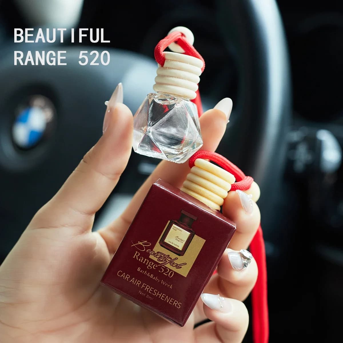 Un parfum pour voiture, accessoire d'intérieur automobile, un désodorisant longue durée qui conserve