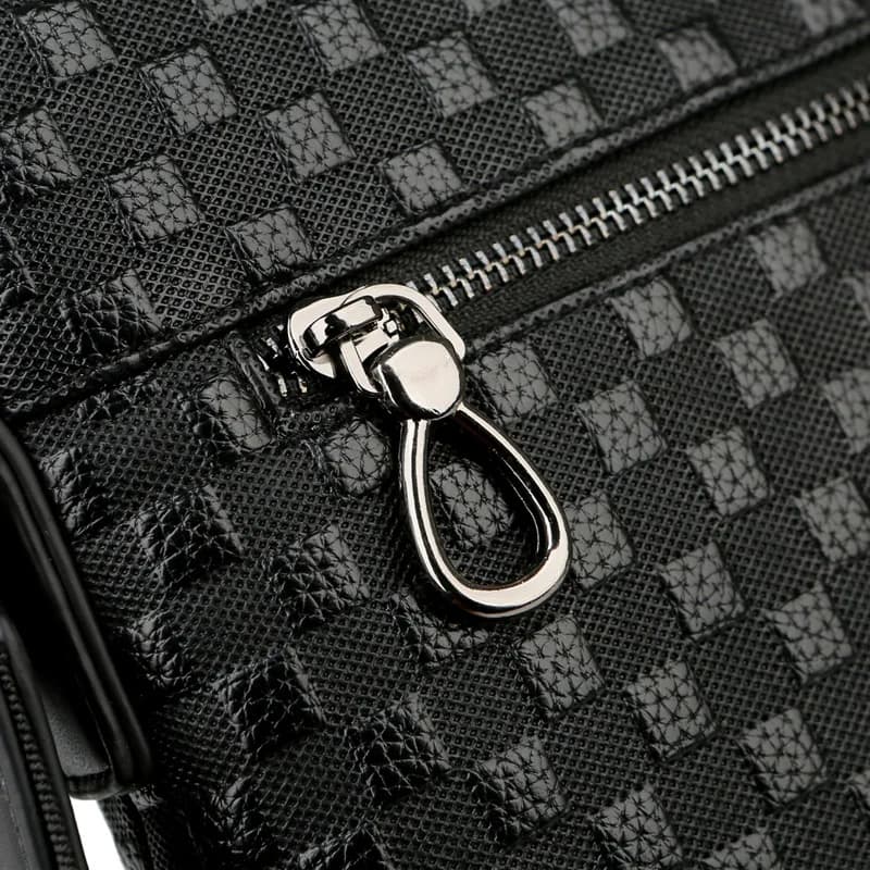 Sac à bandoulière simple en cuir de vache véritable pour hommes, nouveau Style 2025, sac d'affaires 