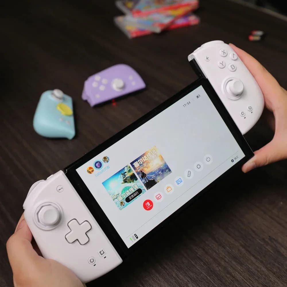 Contrôleur MOBAPAD M6 HD Gemini 2 pour Nintendo Switch OLED Joypad avec Console de Joystick Hall pou