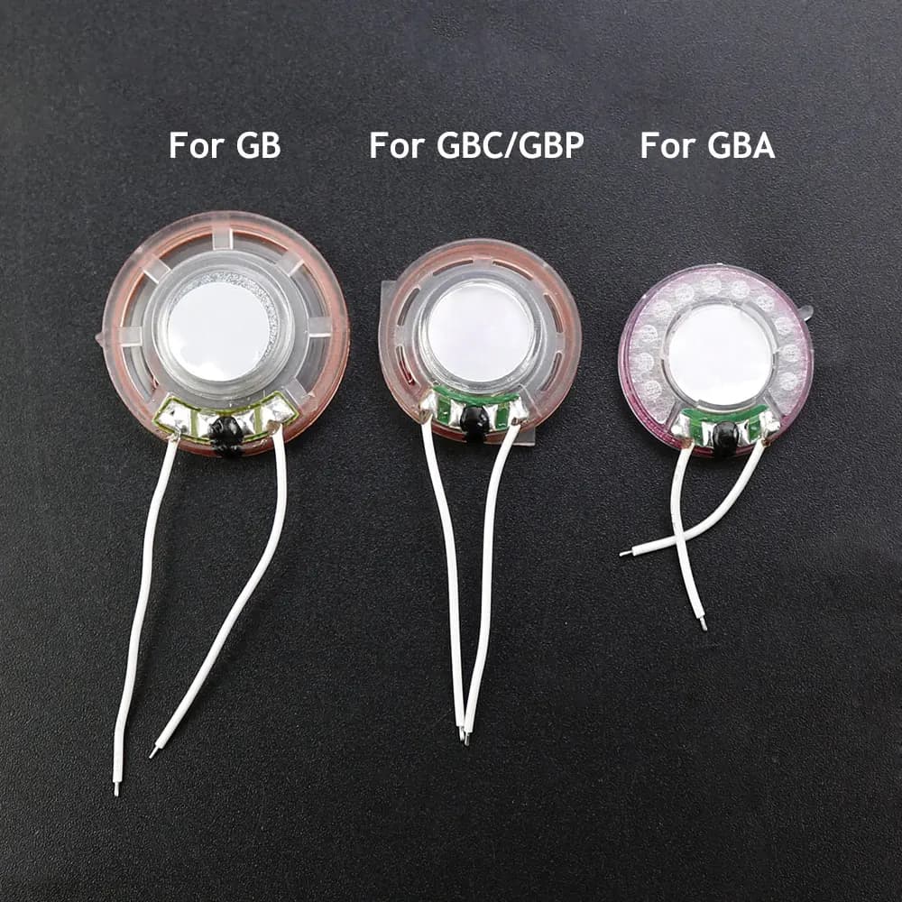 JCD pour GB/GBC/GBA/GBP/GBASP remplacement de haut-parleur pour Gameboy Color Advance haut-parleur a