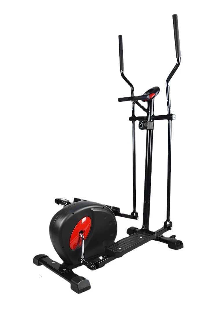 Vélo elliptique manuel pour entraînement cardio, équipement d'exercice croisé, machine de fitness fo