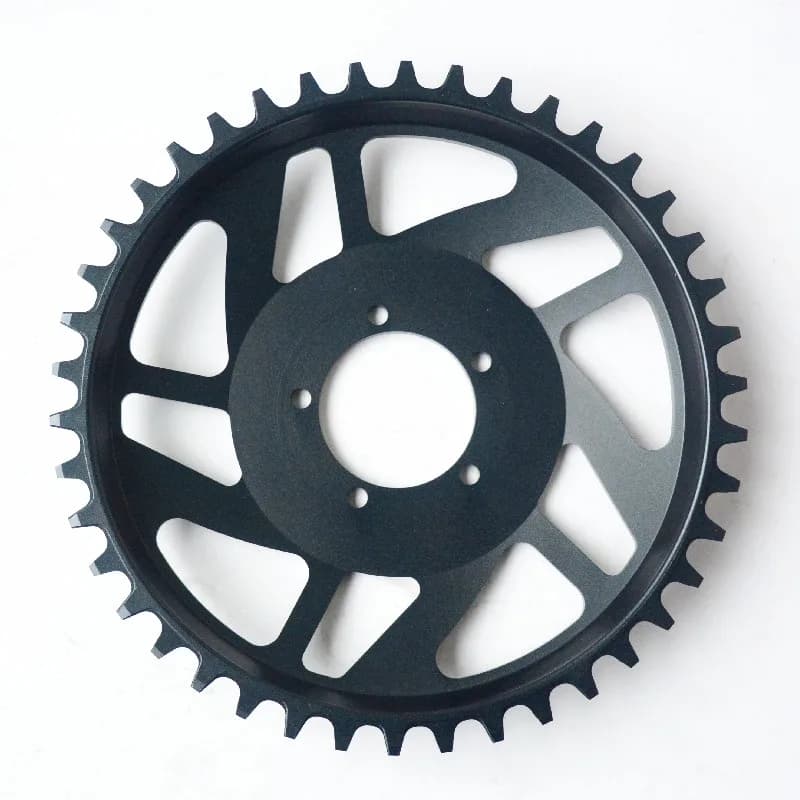 GUSTAVO e-bike chaîne 42T pour BAFANG BBS01 BBS02 BBSHD M625 haute qualité en alliage d'aluminium ac
